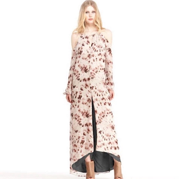 RACHEL Rachel Roy boho cottagecore lined flowy Maxi Dress whimsical romantic 12 - Picture 1 of 10